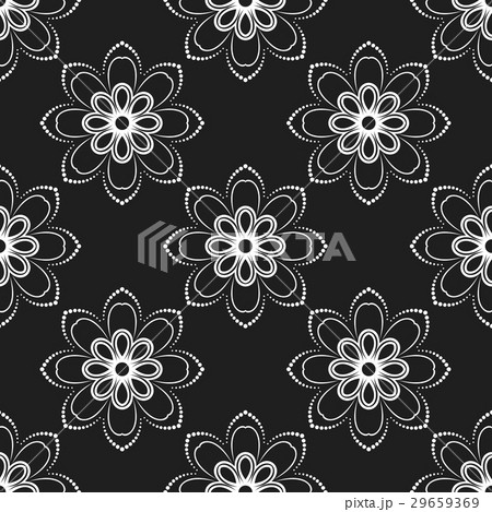 Floral Fine Seamless Pattern 29659369