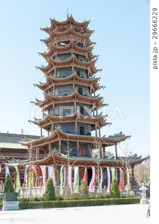 万寿塔 中国・甘粛省張掖市 29666229