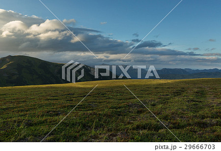 Before sunset sky over the Viluchinsky pass 29666703