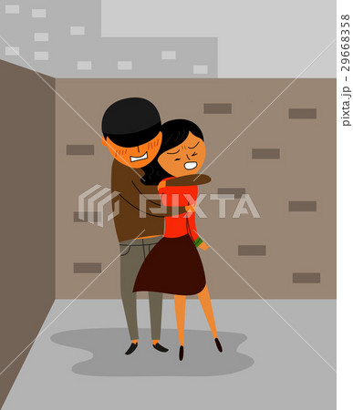 犯罪 犯行 罪のイラスト素材