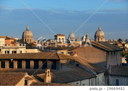 Rooftop view of Rome 29669482