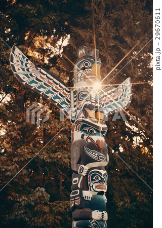 Indian totem poles Indian totem poles 29670611
