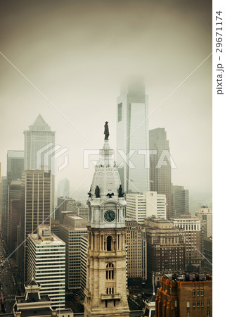 Philadelphia city rooftop Philadelphia city rooftop 29671174