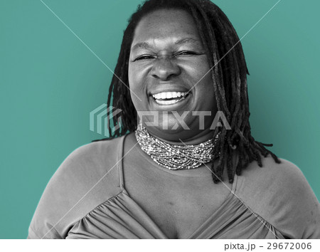 African Descent Woman Cheerful Portrait 29672006
