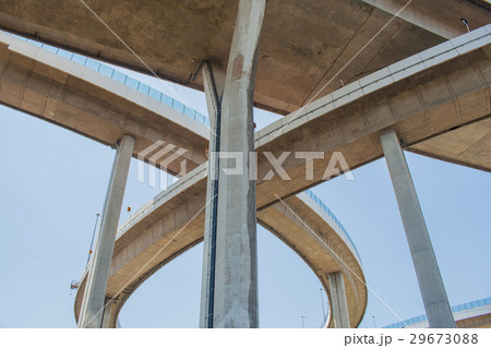 Bhumibol Bridge or Bridge of Industrial Rings. 29673088