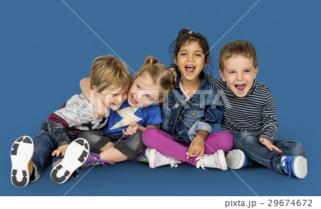 Children Smiling Happiness Friendship Togetherness 29674672