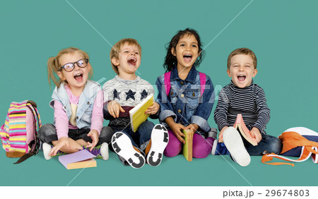 Children Smiling Happiness Friendship Togetherness School Education 29674803