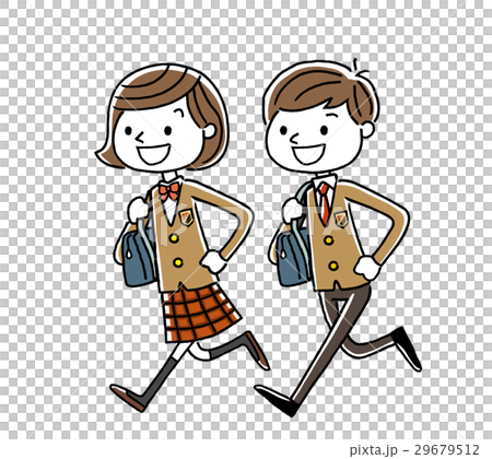 Male Students and Girls Students: Running 29679512