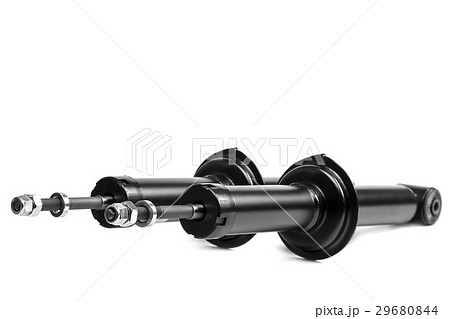 Suspension Strut car isolated on white background 29680844