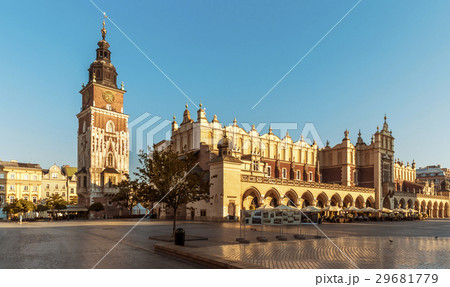 Historic city center of Krakow, Poland Historic city center of Krakow, Poland 29681779