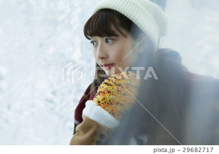 冬の女子旅　ロープウェイ 29682717