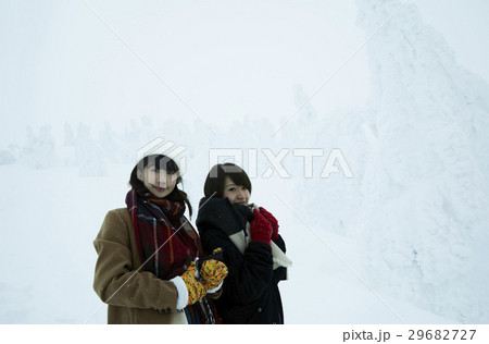 冬の女子旅　雪景色 29682727