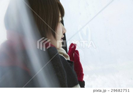 冬の女子旅　ロープウェイ 29682751