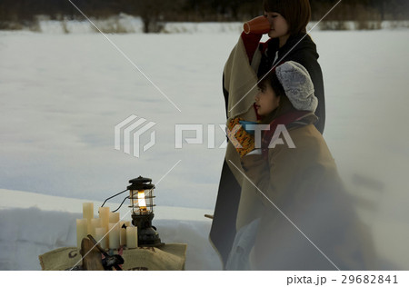 雪上でのティータイム 雪上でのティータイム 29682841