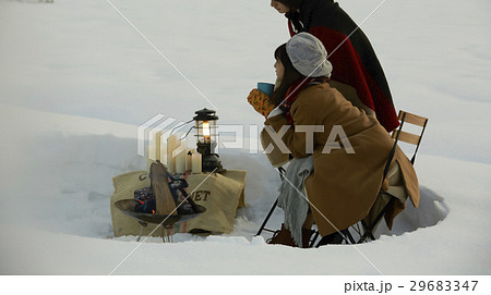 雪上でのティータイム 雪上でのティータイム 29683347