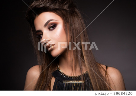 Beautiful woman with professional make up 29684220