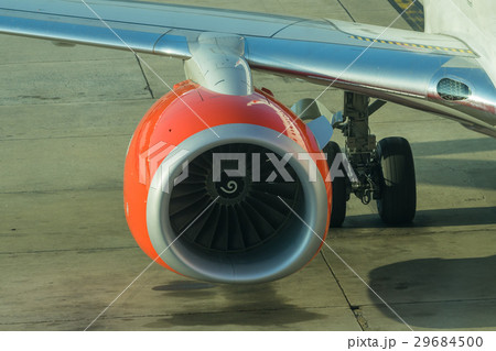 Thai Lion airline loading cargo on the plane Thai Lion airline loading cargo on the plane 29684500