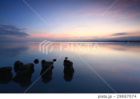 日の出 朝焼け 朝日 29687074