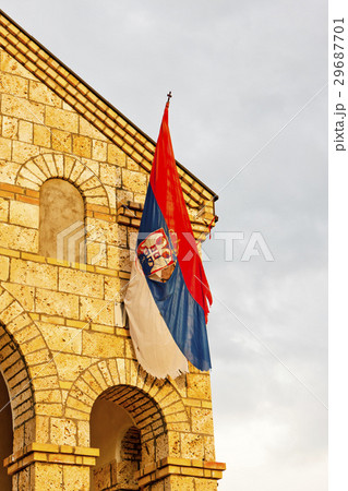 detail of church near Sargan, Serbia 29687701