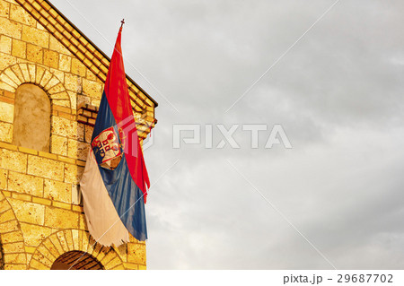 detail of church near Sargan, Serbia 29687702