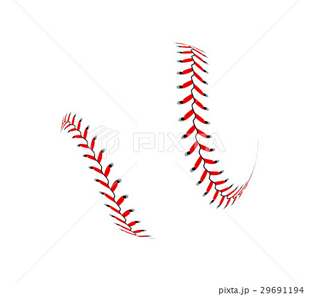 Baseball ball on white background 29691194