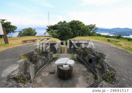 愛媛県今治市 小島 中部砲台 司令塔跡 愛媛県今治市 小島 中部砲台 司令塔跡 29691517