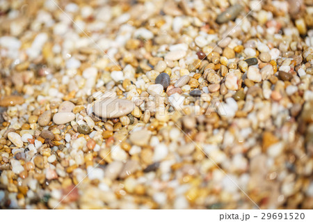 Small stones on the beach 29691520