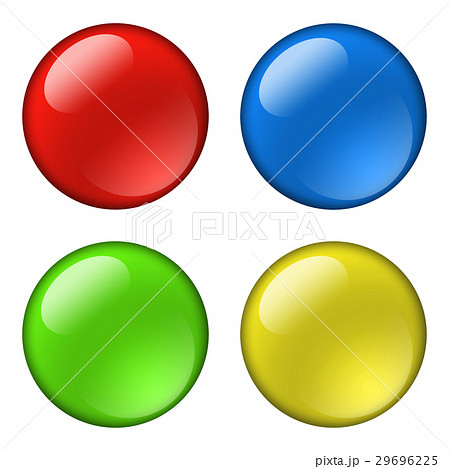 Glossy round buttons for icons 29696225