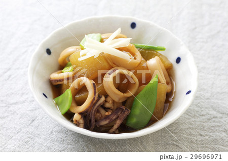イカと大根の煮物1 29696971