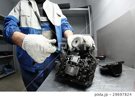Car Gear Box Repair automotive repair workshop 29697824