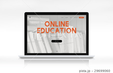 Distance learning online webpage interface 29699060