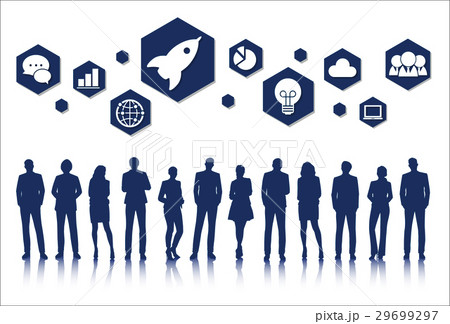 Vector UI Illustration Business People Concept 29699297