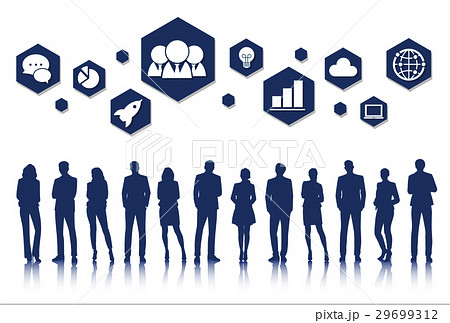Vector UI Illustration Business People Concept 29699312