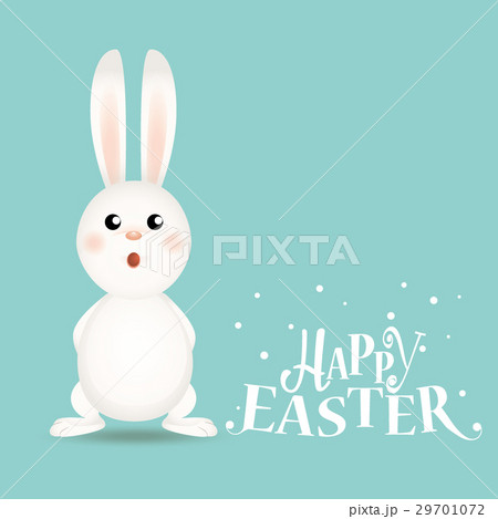 Happy easter background design. Happy easter cards with Easter bunnies. Vector illustration Happy easter background design. Happy easter cards with Easter bunnies. Vector illustration 29701072