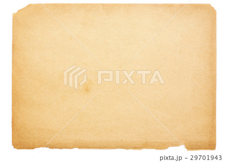 Isolated old brown paper texture 29701943