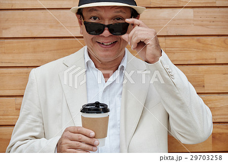 Happy senior man 29703258