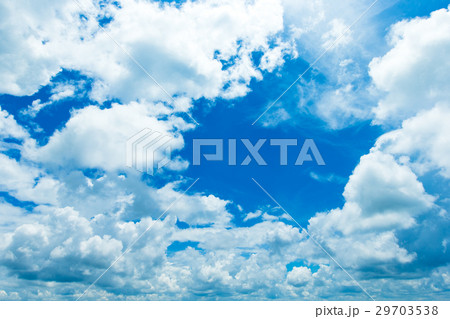 blue sky with cloud 29703538