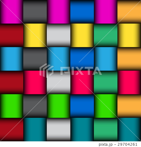 Glossy color mosaic pattern, vector illustration 29704261