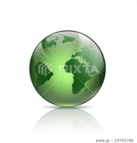 Green logo Earth. 29705780
