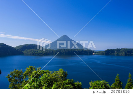 池田湖と開聞岳 29705816