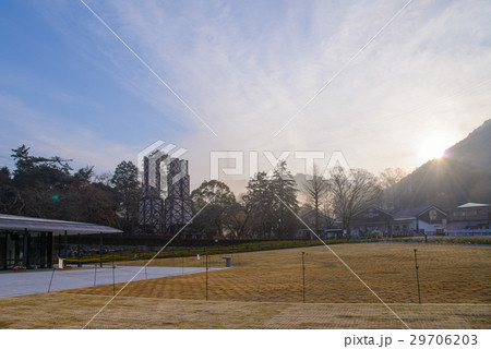 世界遺産、韮山反射炉、早朝 29706203