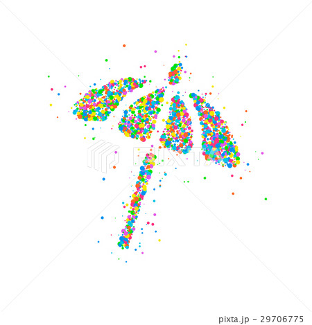 beach umbrella Abstract beach umbrella Abstract 29706775