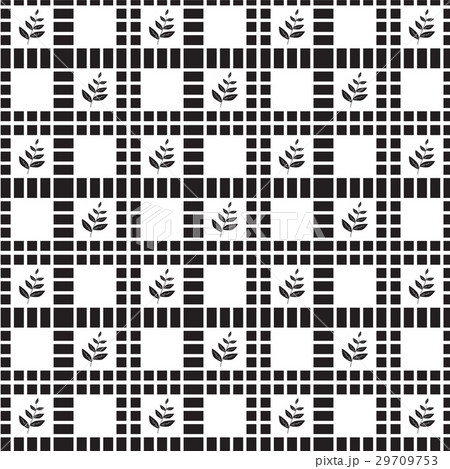 black mosaic frame with leaf pattern background black mosaic frame with leaf pattern background 29709753