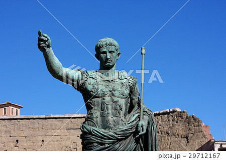 Statue of Julius Caesar Augustus in Rome, Italy Statue of Julius Caesar Augustus in Rome, Italy 29712167