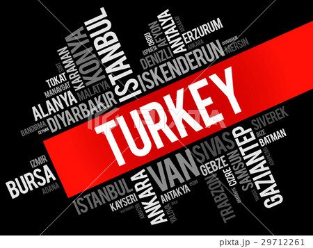 List of cities in Turkey word cloud collage 29712261