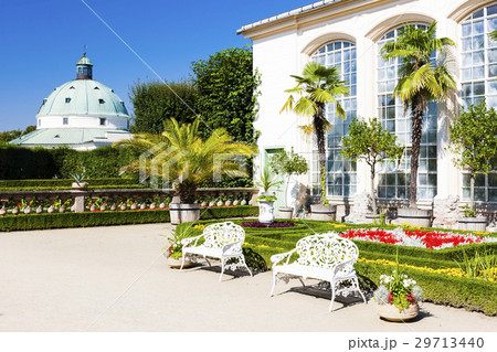 Flower garden of Kromeriz Palace, Czech Republic 29713440
