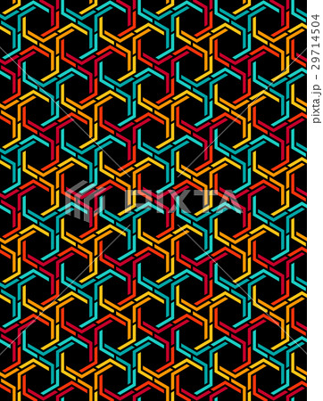 Vector seamless pattern. Modern stylish texture. 29714504