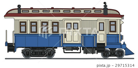 Vintage motor railcar 29715314