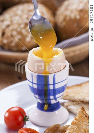 English breakfast on dark wooden table English breakfast on dark wooden table 29717181