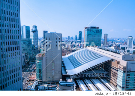 《大阪府》大阪駅・都市風景 29718442